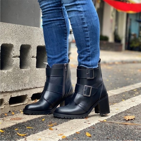 $399 Frye Sabrina Double Buckle Academia Green Suede Leather Moto Ankle Booties - Picture 3 of 15